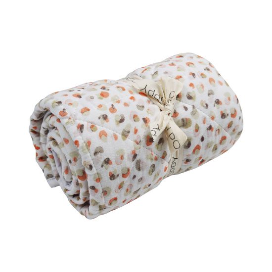 Oh, Poppy! ALBA Quiltad Filt Poppy Fresh Vanilla