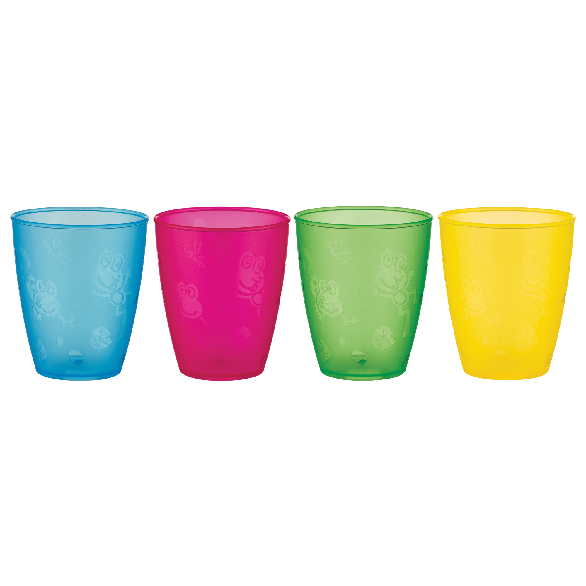 Nuby 4P Drinking Tumbler Set + 9 m 300 ml