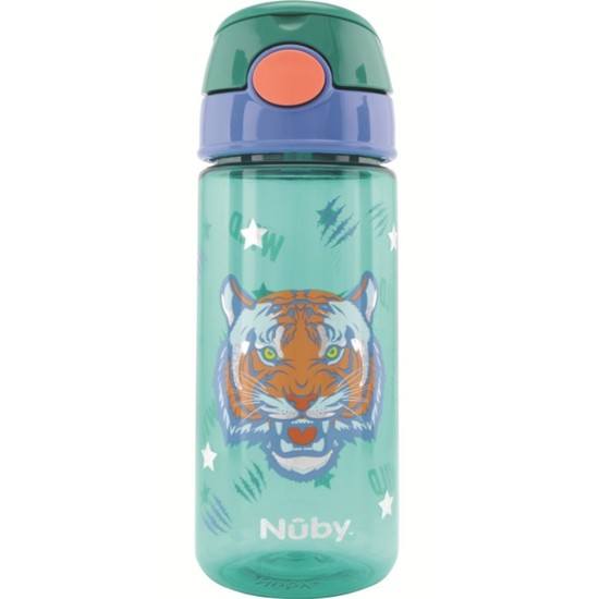 Nuby Sugrörsmugg Glitter Tiger 540 ml