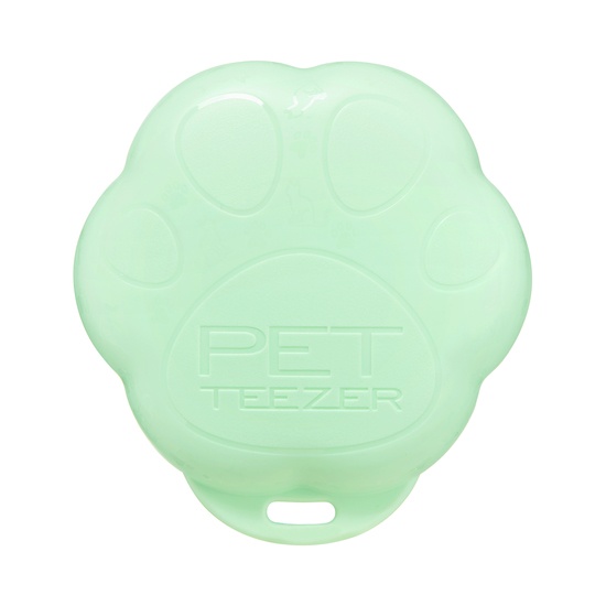 Pet Teezer Cat Grooming Brush Green