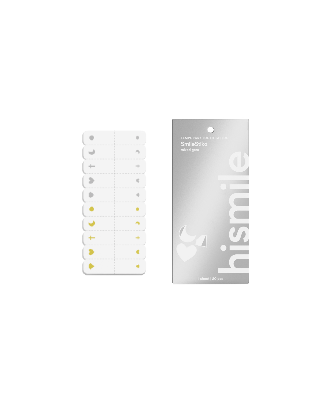 Hismile SmileStika Mixed Gem Pack