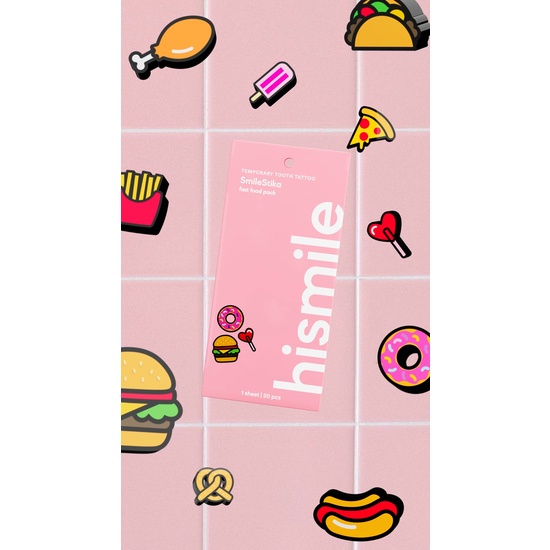 Hismile SmileStika Fast Food Pack