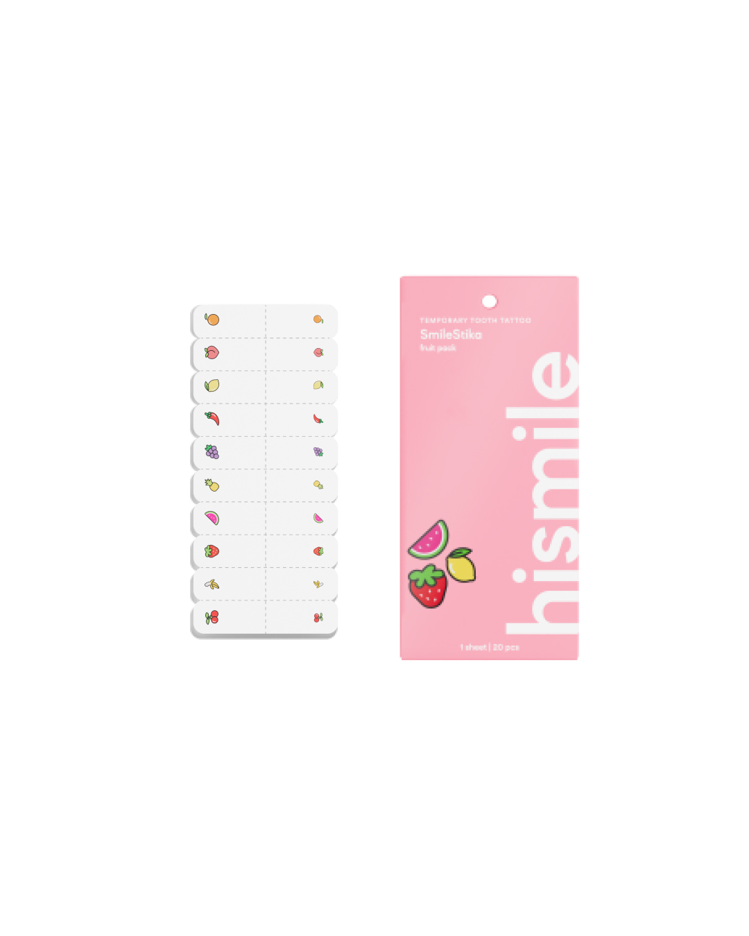 Hismile SmileStika Fruit Pack