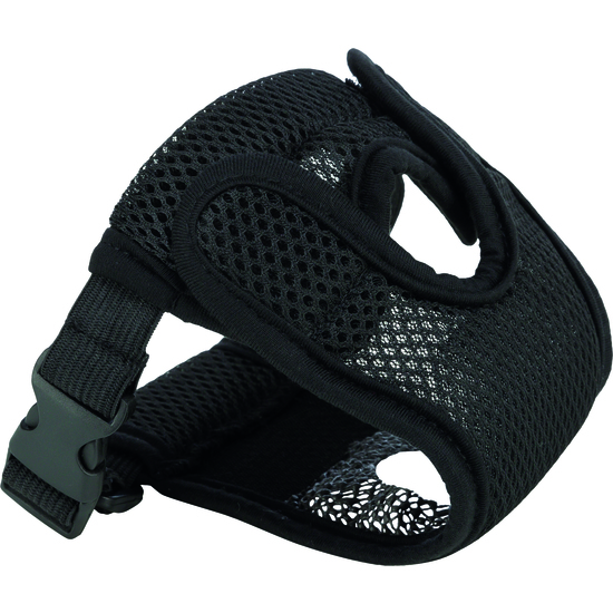 Trixie Comfort tikskydd textilnät XS: 22-31 cm svart