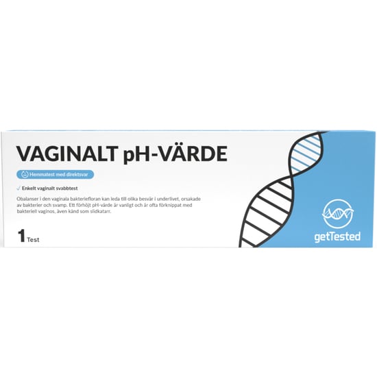 GetTested Vaginalt pH test