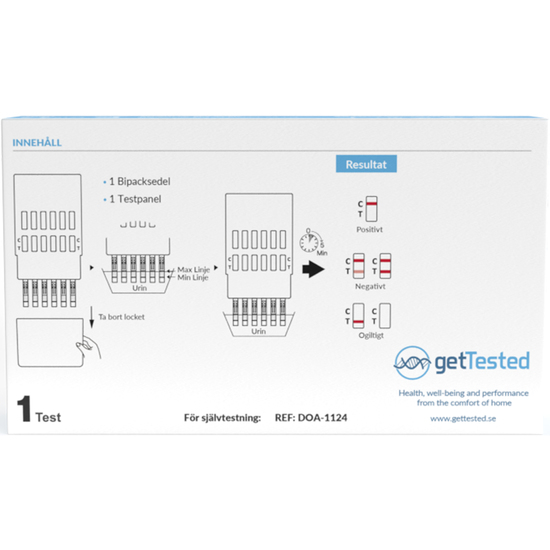 Get Tested Drogtest 12-combo