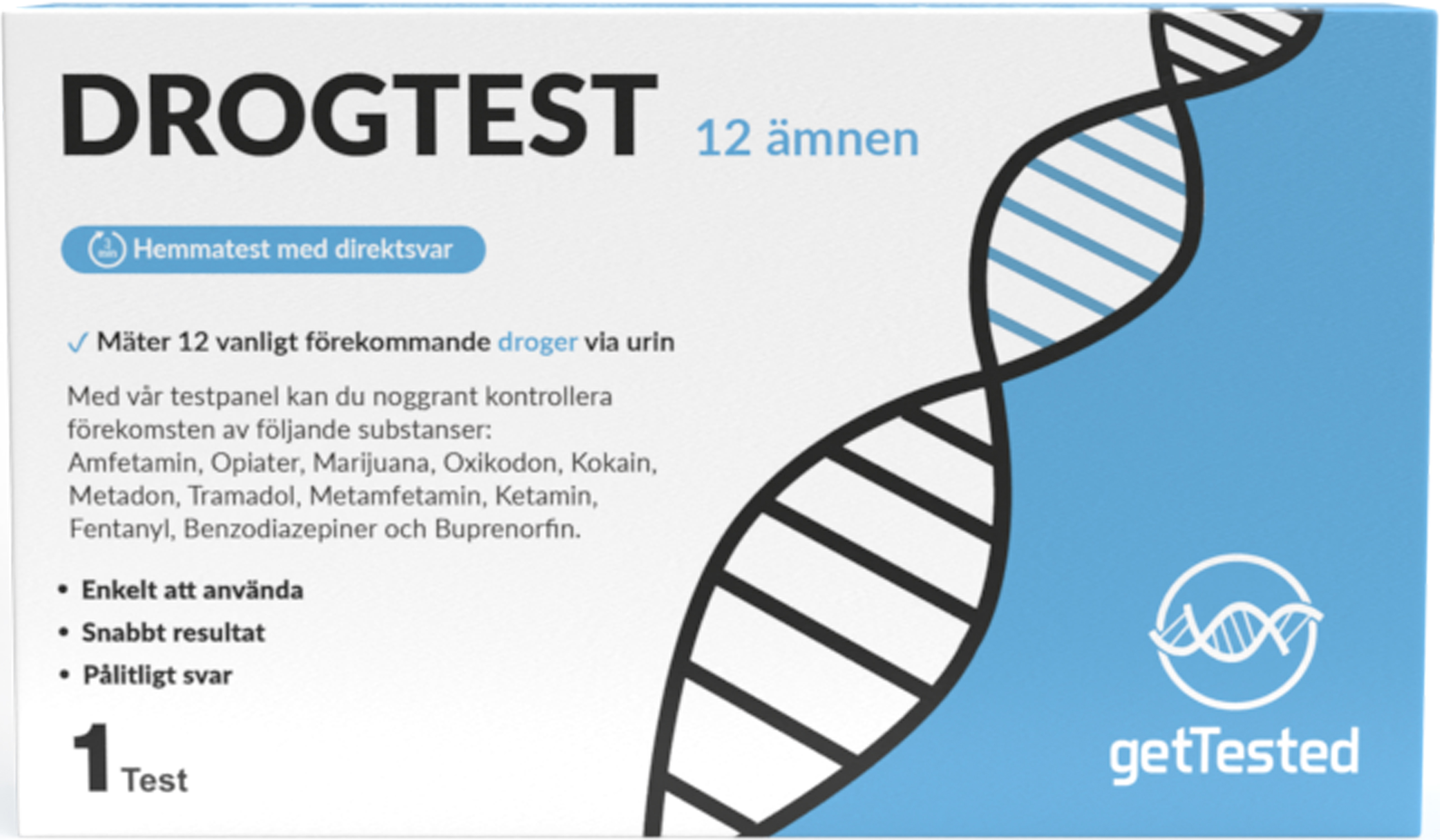 Get Tested Drogtest 12-combo