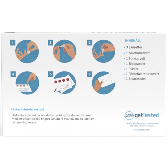 Get Tested Histaminintoleranstest