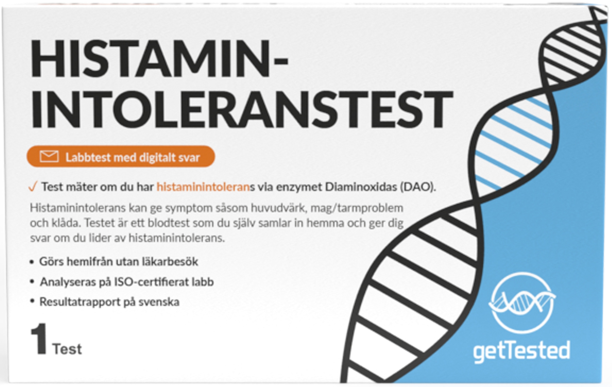 Get Tested Histaminintoleranstest