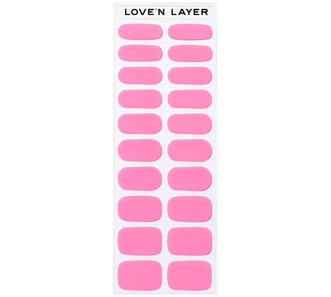 Love'n Layer Solid Poppy Pink 20 st