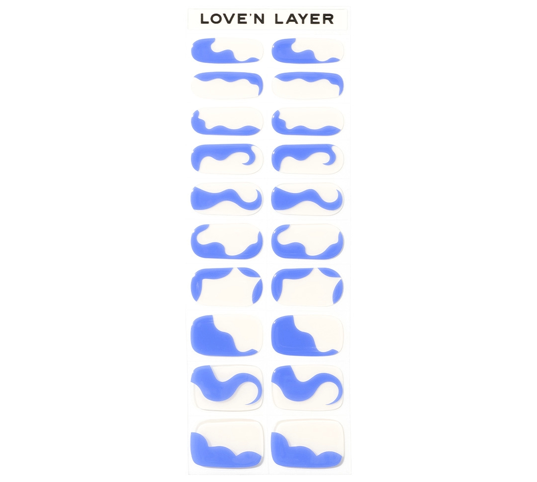 Love'n Layer Abstraction London Blue 20 st