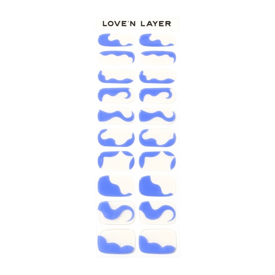 Love'n Layer Abstraction London Blue 20 st