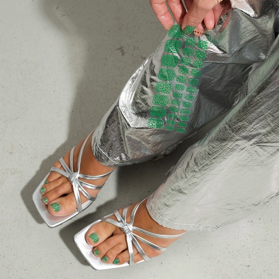 Love'n Layer Leo Toe B. Green 32 st