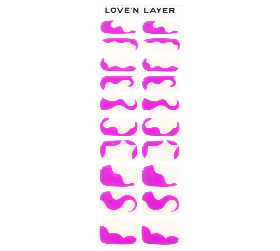 Love'n Layer Abstraction Dahlia Purple 20 st