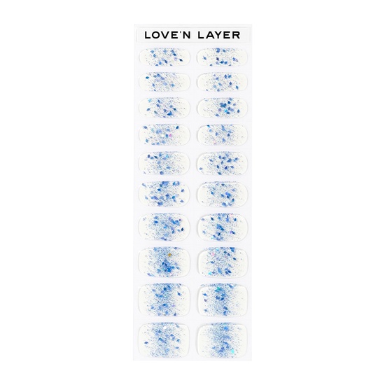 Love'n Layer Funky Sparkle Blue 20 st