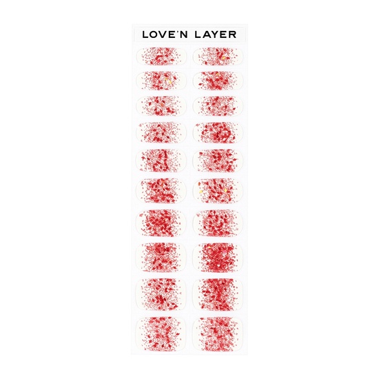 Love'n Layer Funky Sparkle Red 20 st