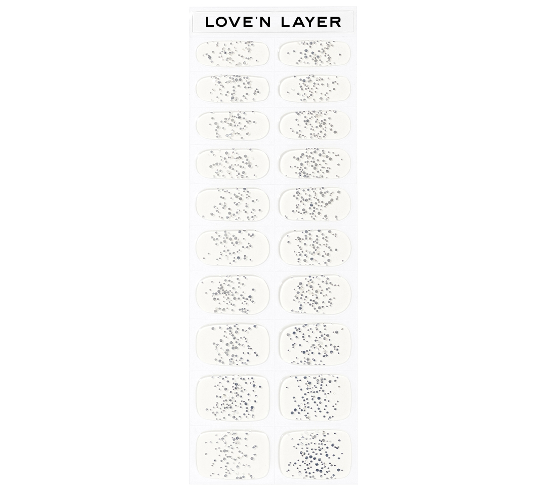 Love'n Layer Funky Sparkle Silver 20 st