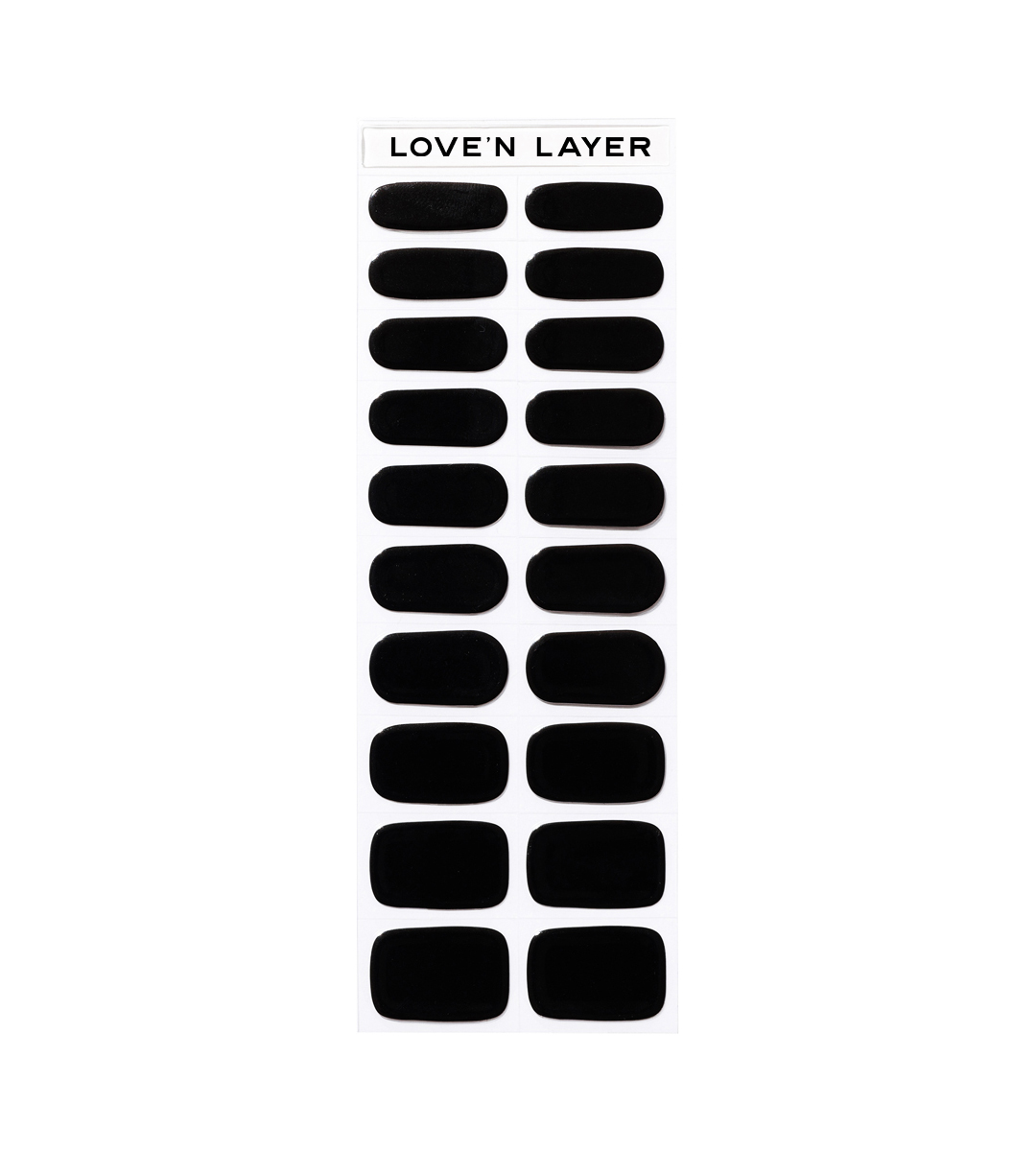 Love'n Layer Solid night black 20 st