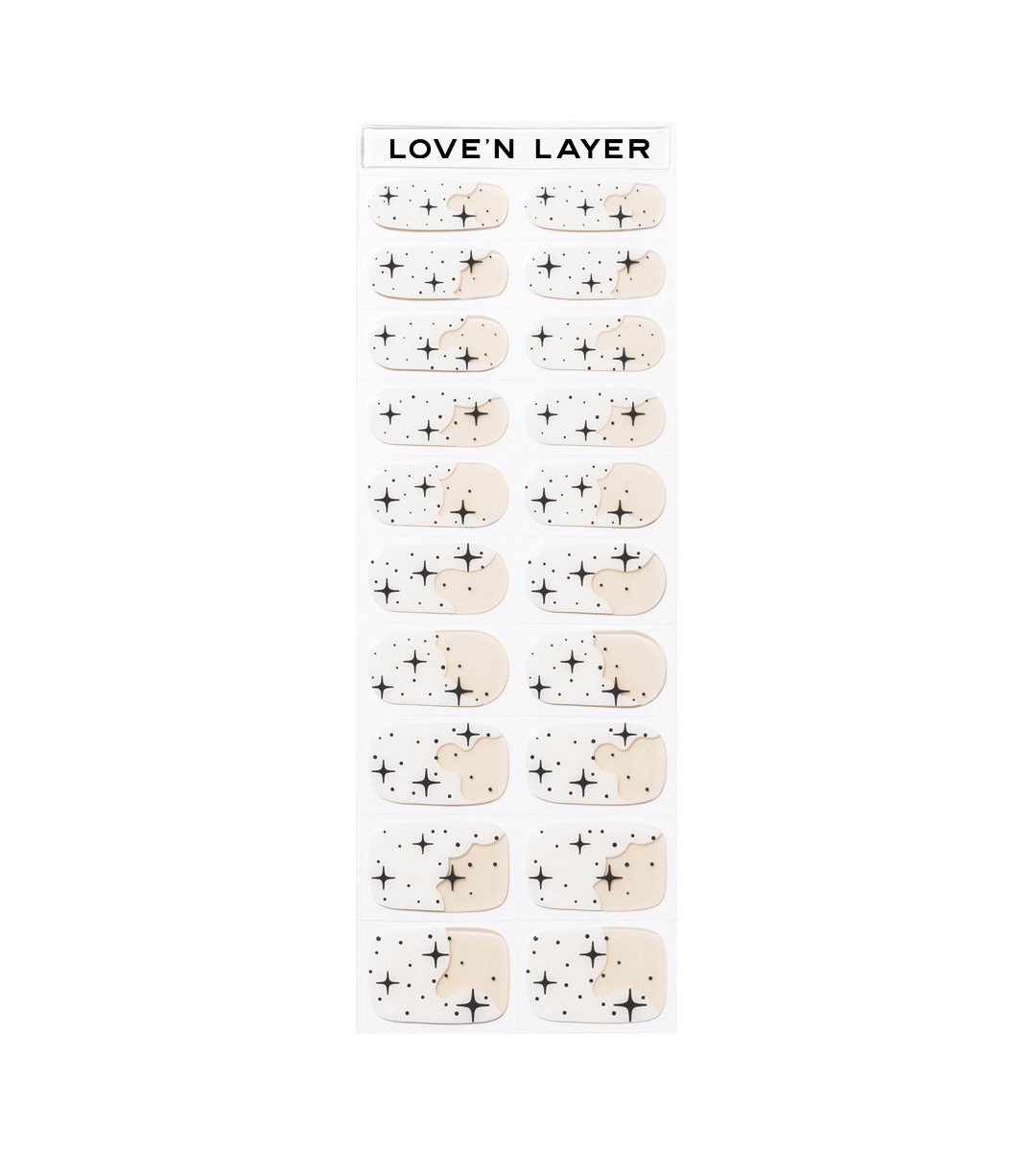 Love'n Layer Winter night sky white 20 st