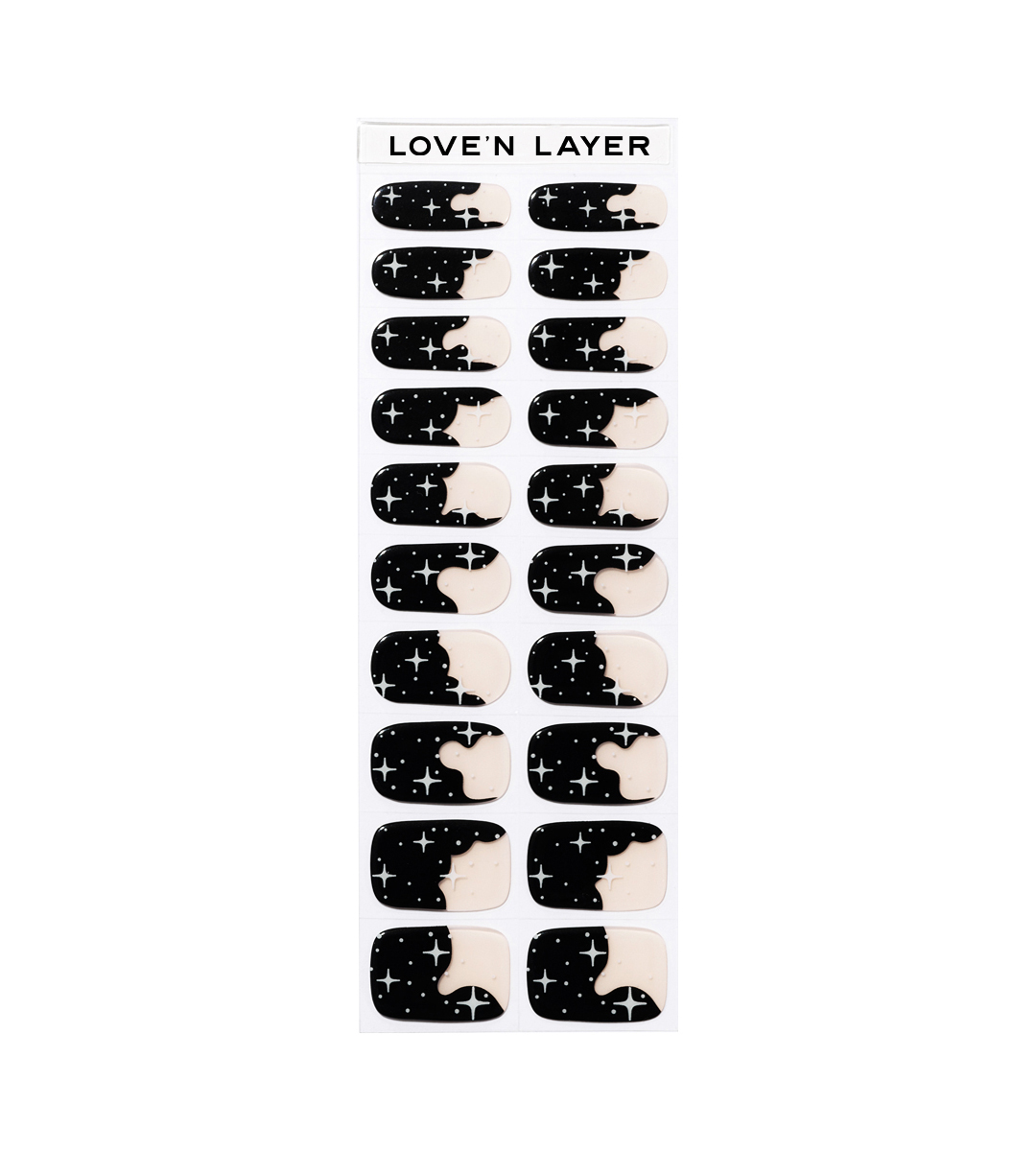 Love'n Layer Winter night sky black 20 st