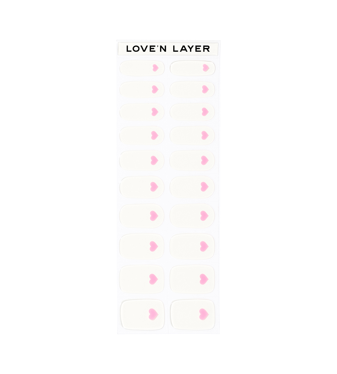 Love'n Layer Single love summer pink 20 st