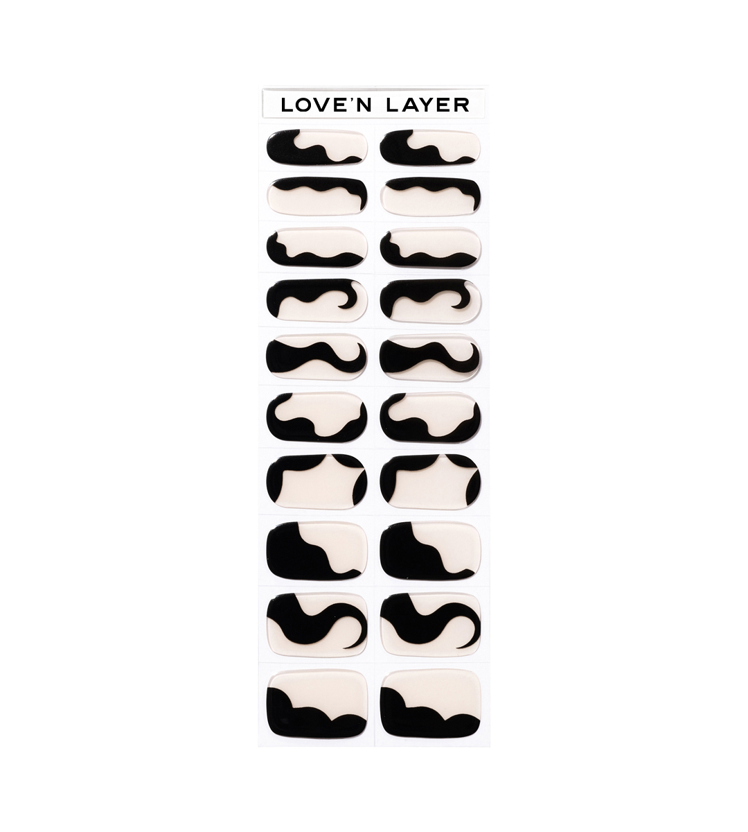 Love'n Layer Abstraction night black 20 st