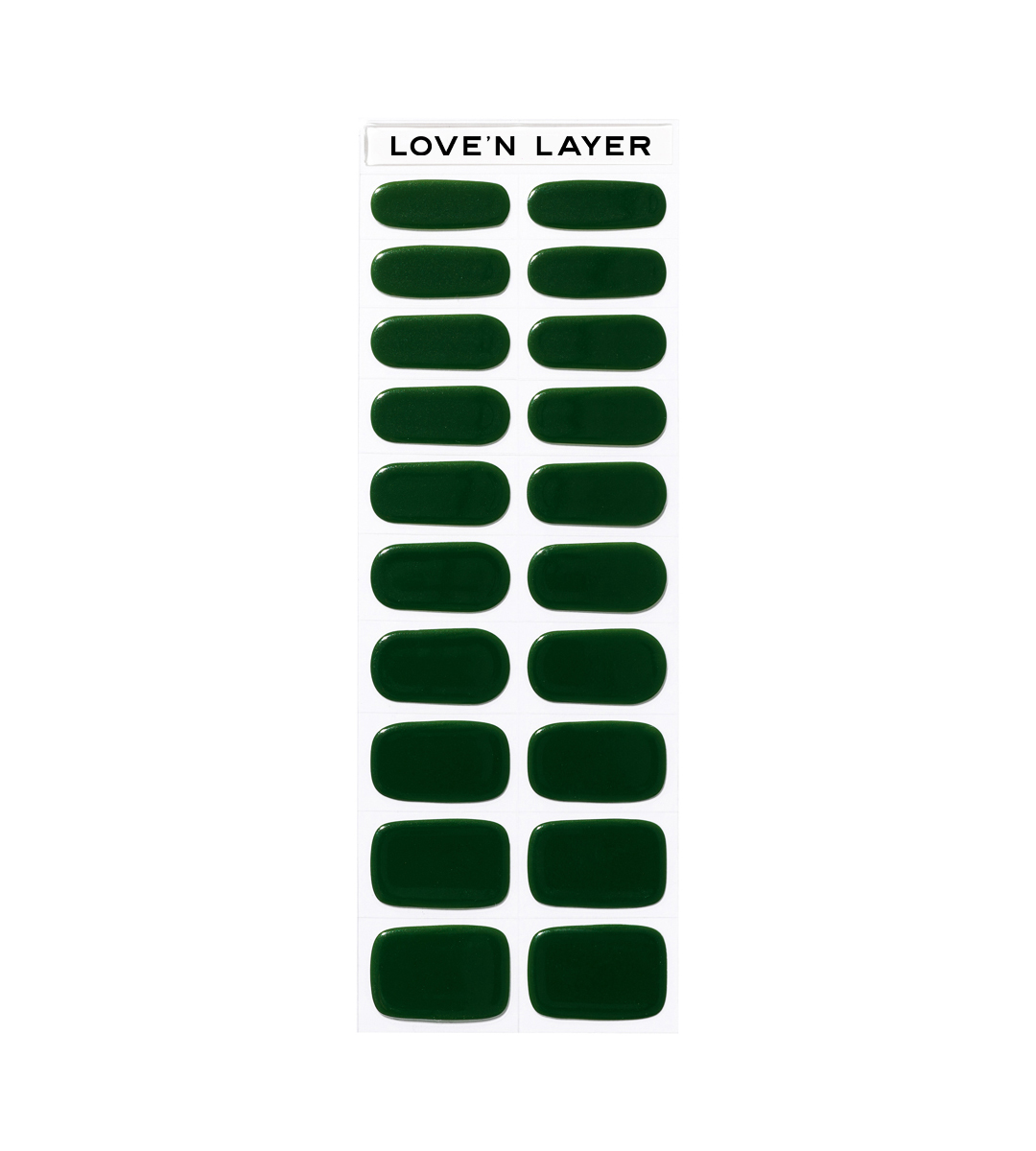 Love'n Layer Solid forrest green 20 st