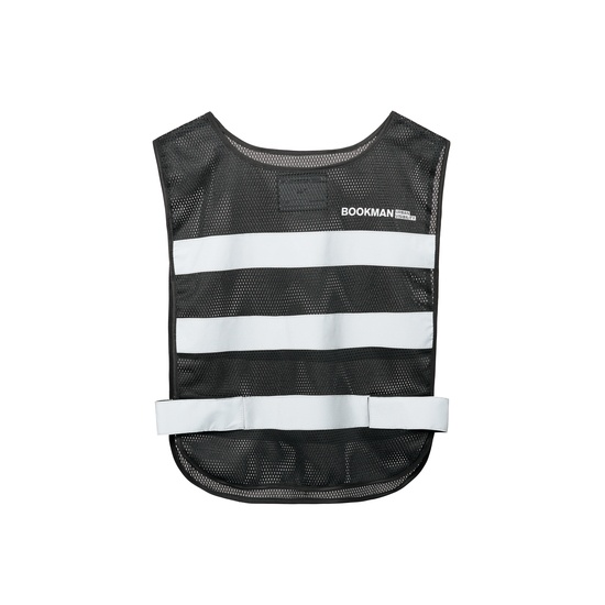 Bookman Urban Visibility Reflective Vest Black M/L