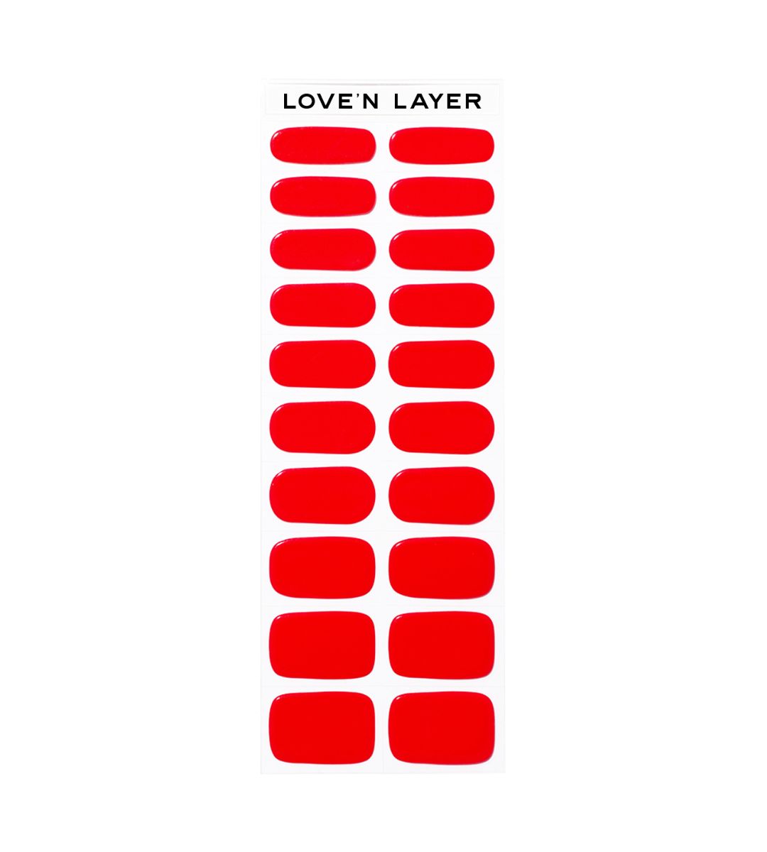Love'n Layer Solid lady red 20 st