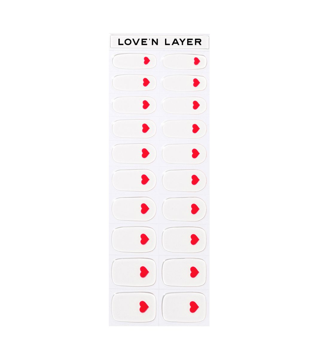 Love'n Layer Single love lady red 20 st