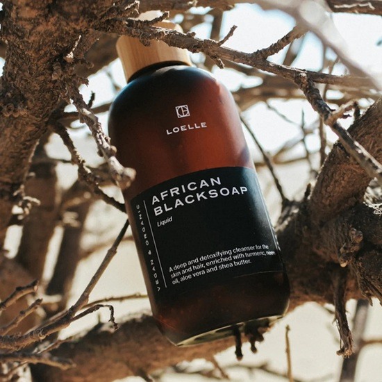 Loelle Afrikansk Svarttvål 250 ml