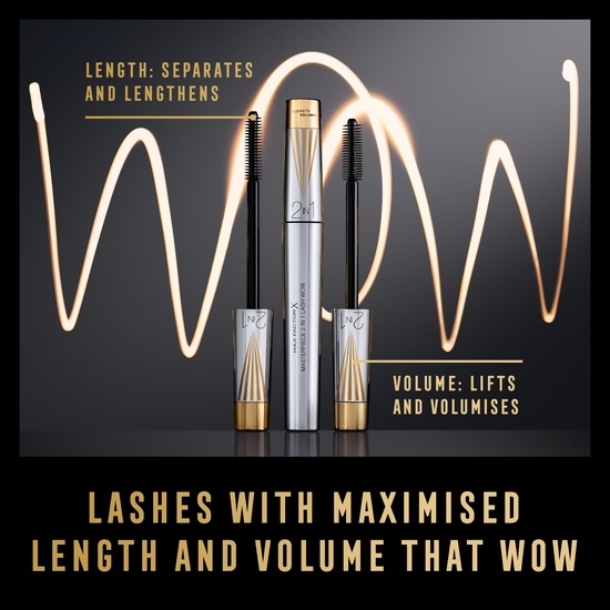 MAX FACTOR Masterpiece 2in1 001 Black