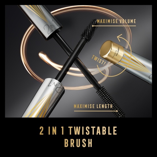 MAX FACTOR Masterpiece 2in1 001 Black