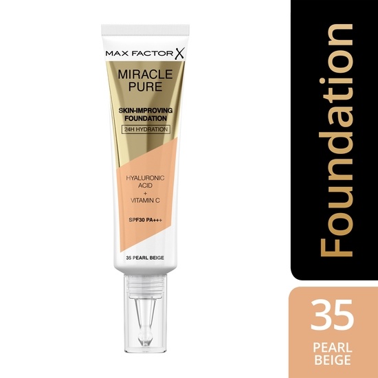 MAX FACTOR Miracle Pure Foundation 35 pearl beige