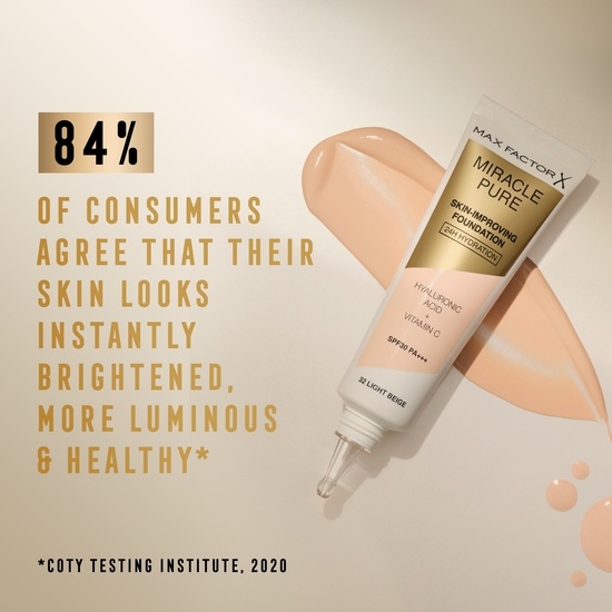 MAX FACTOR Miracle Pure Foundation 35 pearl beige