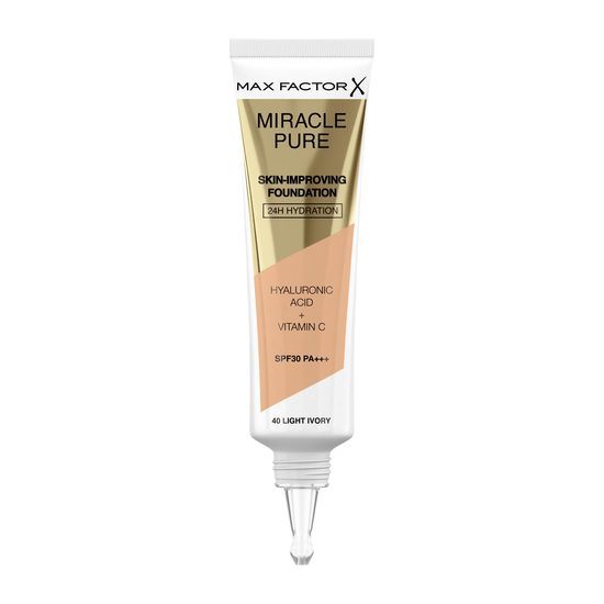 MAX FACTOR Miracle Pure Foundation 40 Light ivory