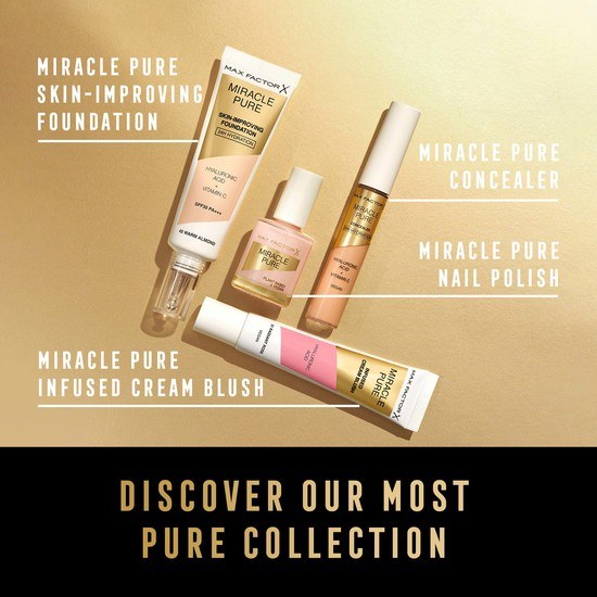 MAX FACTOR Miracle Pure Foundation 45 warm almond