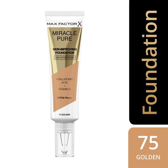 MAX FACTOR Miracle Pure Foundation 75 Golden