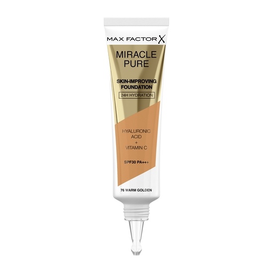 MAX FACTOR Miracle Pure Foundation 76 warm golden