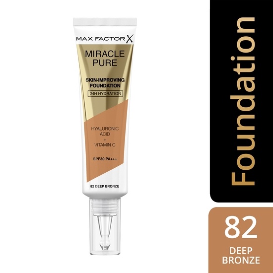 MAX FACTOR Miracle Pure Foundation 82 deep bronze