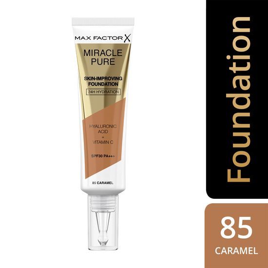 MAX FACTOR Miracle Pure Foundation 85 Caramel