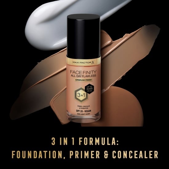 MAX FACTOR All Day Flawless 3in1 Foundation 040 Ivory
