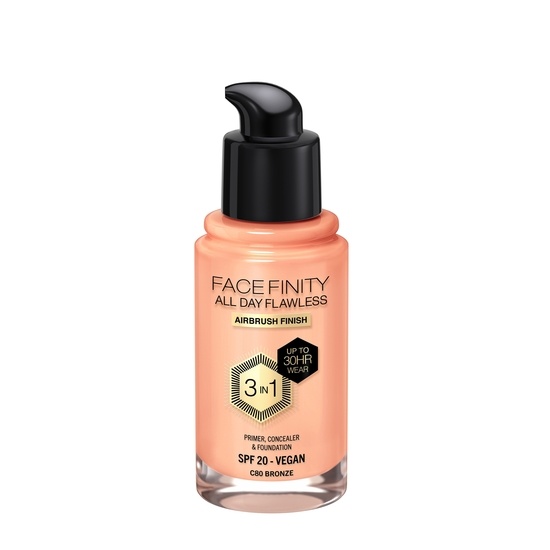MAX FACTOR All Day Flawles 3in1 Foundation 080 Bronze
