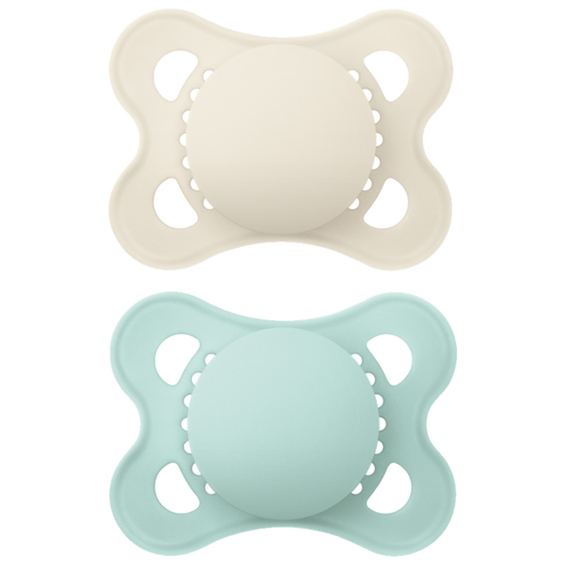 MAM Original Natural Rubber Neutral 0-6m 2-pack