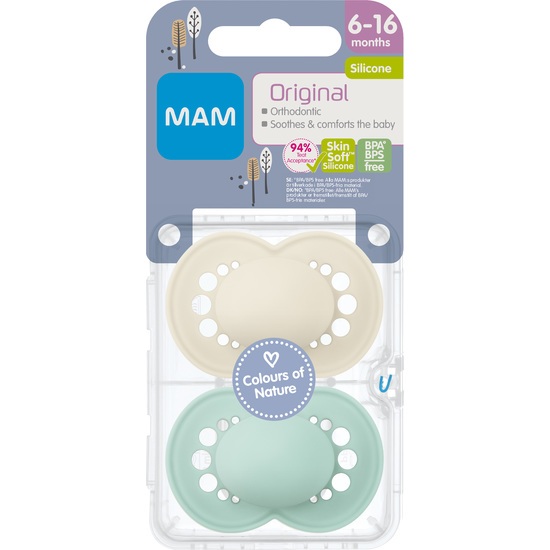 MAM Original Neutral 6-16m 2-pack