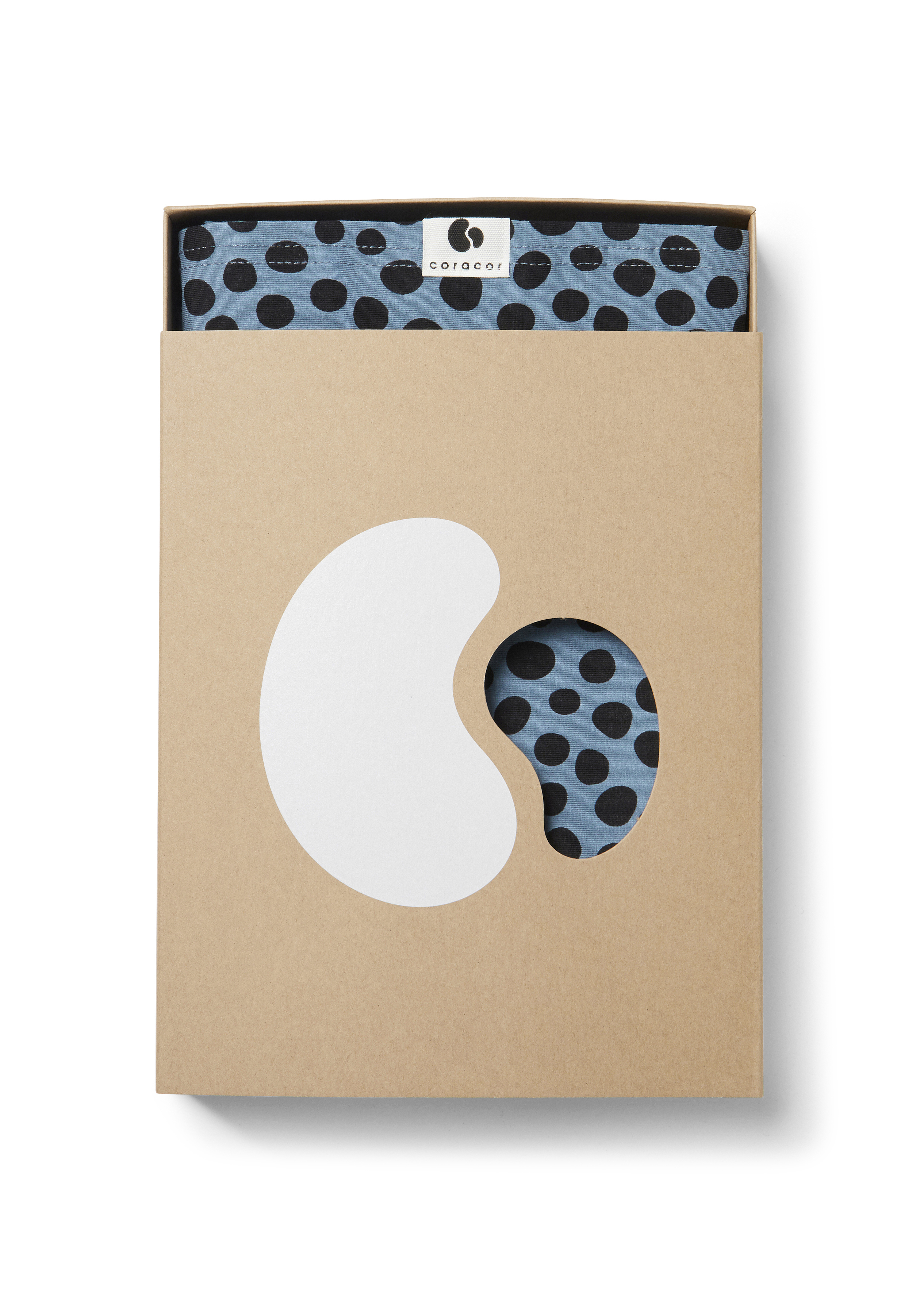 Coracor Abstract Dot Blue Bärsjal