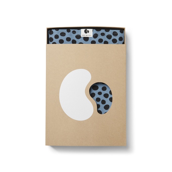 Coracor Abstract Dot Blue Bärsjal