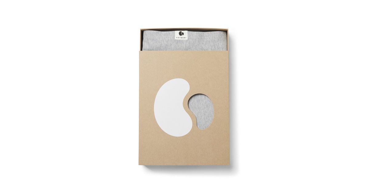 Coracor Köp Coracor Grey Melange Bärsjal - på MEDS.se