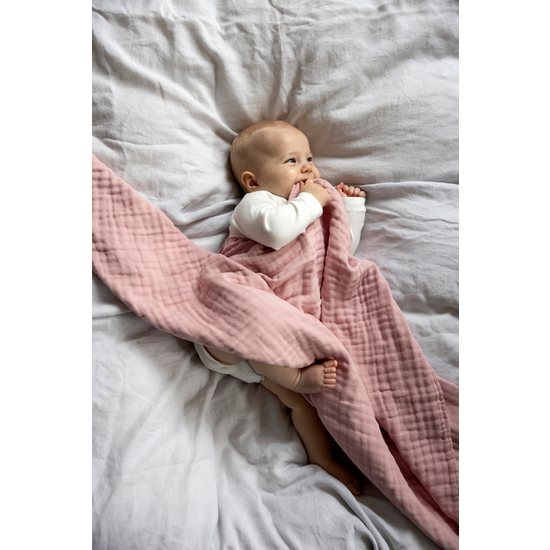 Vinter & Bloom Filt Layered Muslin EKO Silver Rose