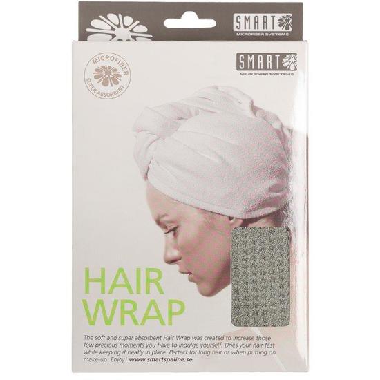  Smart Microfiber Hairwrap Waffle Grön